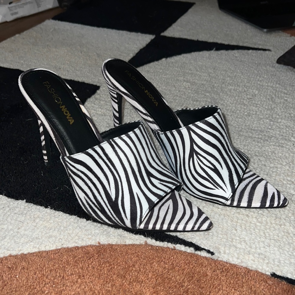 Zebra Heels